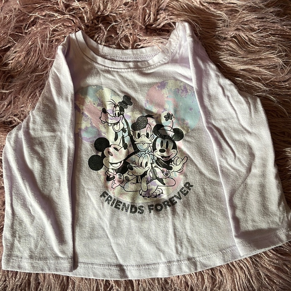 Disney characters Friends Forever long sleeve shirt - girls